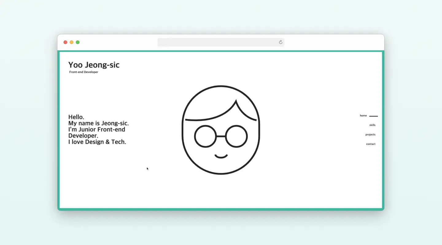 Interactive Resume의 섬네일